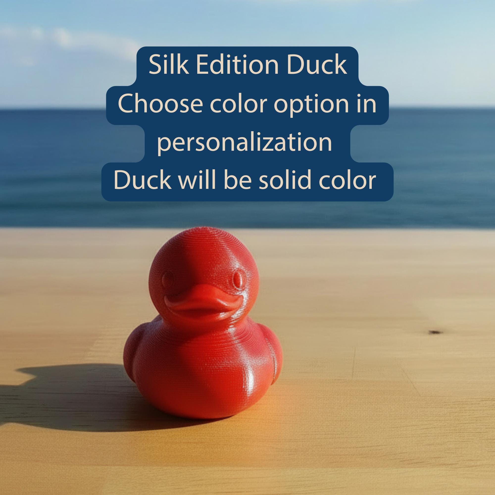 3D Printed Cruise Duck Collectible – Hiding Toy, Sailaway Party Favor, Group Gift