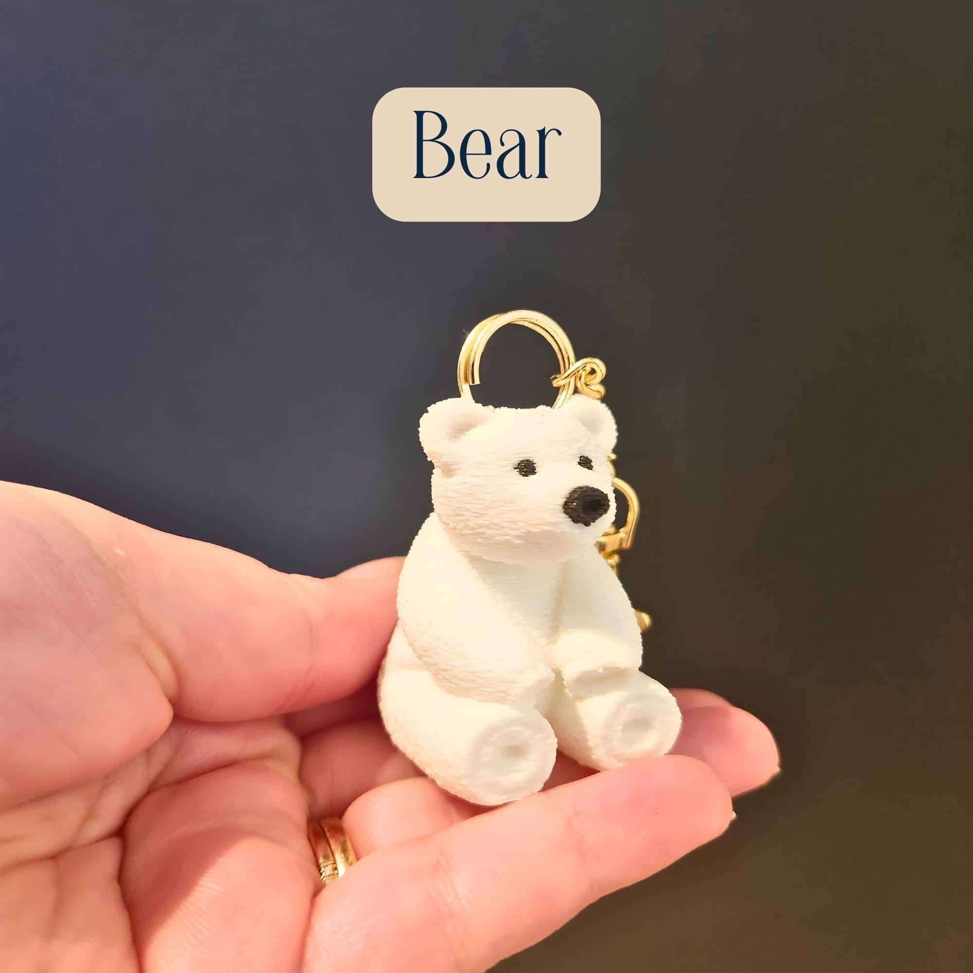 3D Printed Cruise Towel Animal Keychain | Cruise Gift